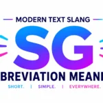 SG Abbreviation Meaning