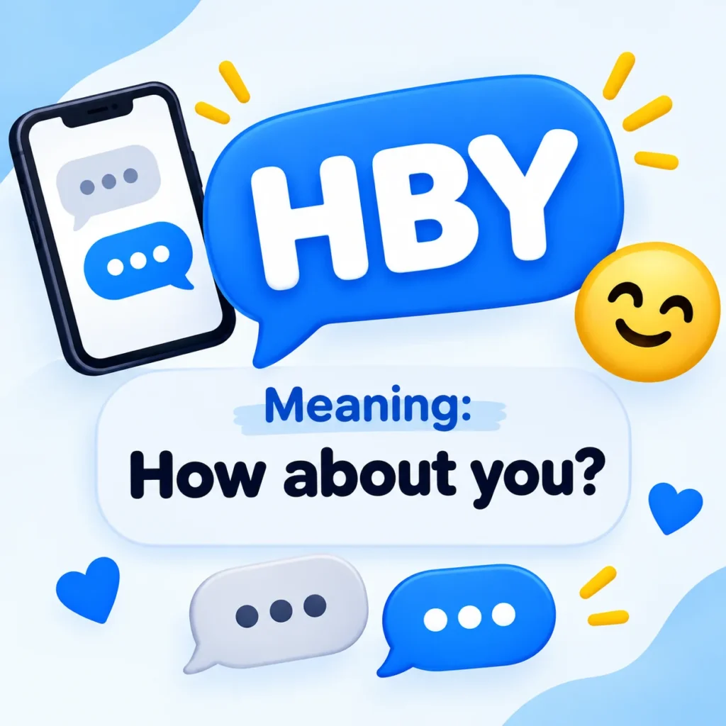 HBY Meaning in Chat: What It Means and How to Use It