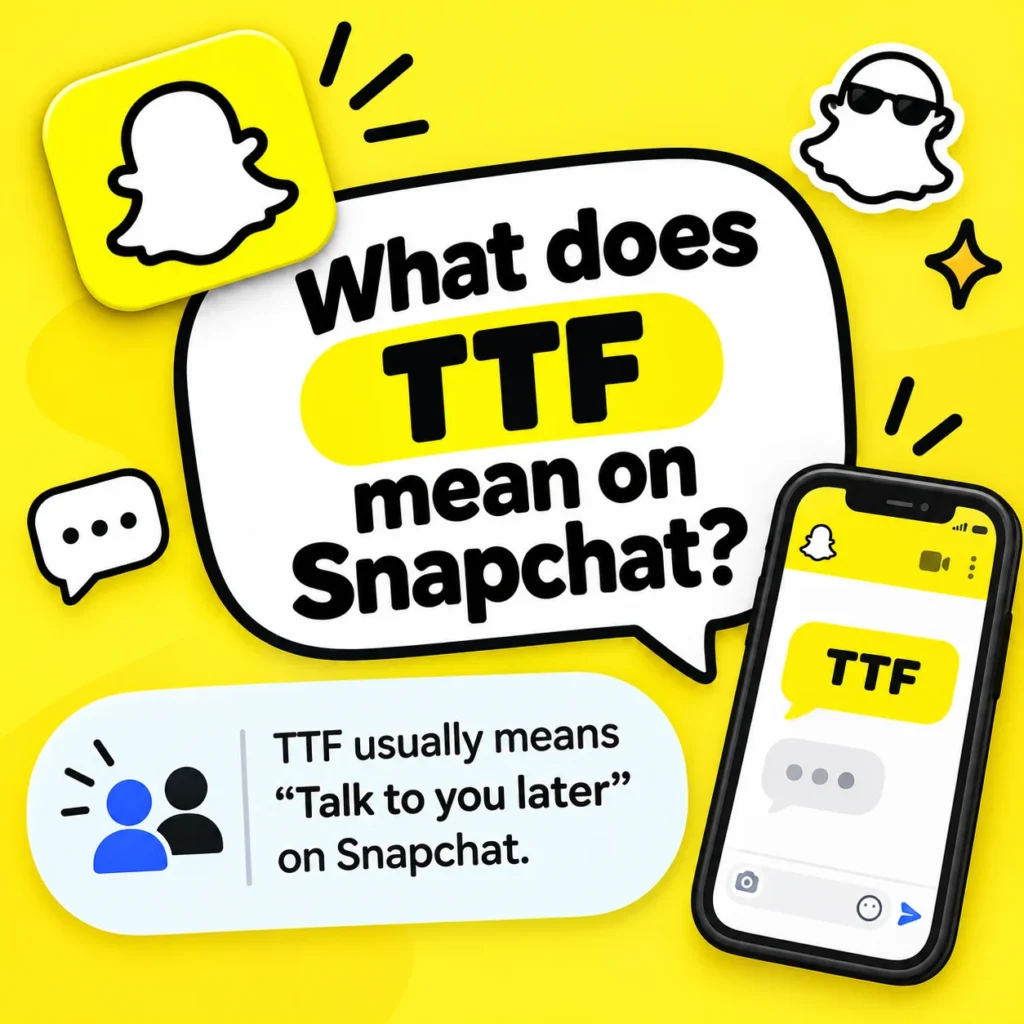 What Does TTF Mean on Snapchat? Meaning, Uses & Examples